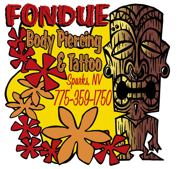 Fondue Body Piercing Tattoo